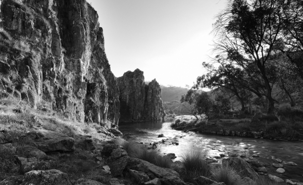 Photograph Brett Danton  Snowy Mountains on One Eyeland